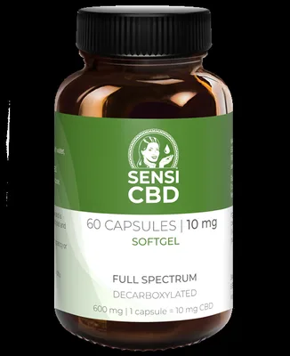 CBD Capsules - 10 mg - 60 capsules