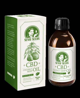CBD Coconut Hemp Oil Natural