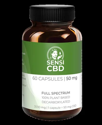 CBD Oil - 50 mg - 60 capsules