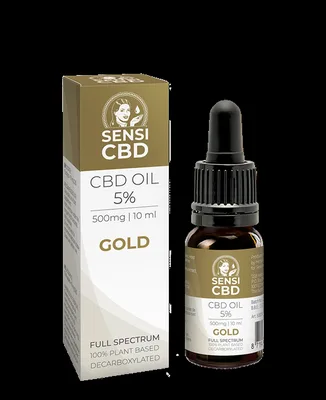CBD Oil Gold 5% - 10 ml