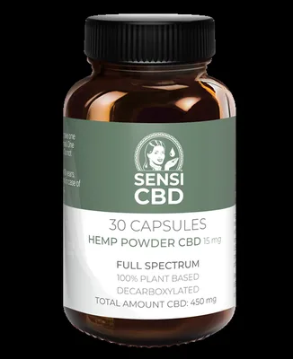 CBD Powder Capsules 15 mg