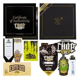 Chop OG cannabis seeds by Zamnesia Seeds, Exotic Seed