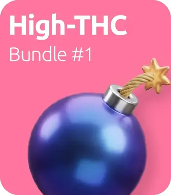 High-THC Bundle #1: 3x3 cannabis seeds