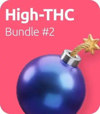 High-THC Bundle #2: 3x3 cannabis seeds