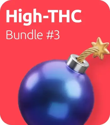 High-THC Bundle #3: 3x5 cannabis seeds