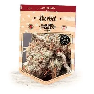 Sherbet cannabis seeds by Garden of Green